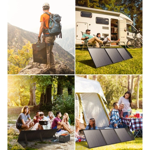 Kup Choetech Solarladegerät SC008 faltbar 120W DC, USB C, 2xUSB-A schwarz - CHT141 - {ean13} - Sklep Home Screen