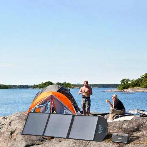 Kup Choetech Solarladegerät SC008 faltbar 120W DC, USB C, 2xUSB-A schwarz - CHT141 - {ean13} - Sklep Home Screen