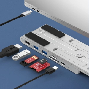 Buy Choetech HUB-M43 HUB PD/USB-C HDMI(4K/30Hz)/2xUSB-A/USB-C/SD/TF black - CHT144 - {ean13} - Home Screen Store Europe