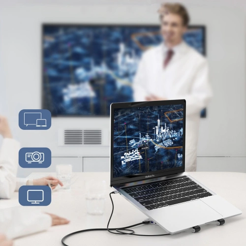 Kup Choetech Basis-HUB HUB-M43 PD/USB-C HDMI(4K/30Hz)/2xUSB-A/USB-C/SD/TF schwarz - CHT144 - {ean13} - Sklep Home Screen