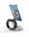 Kup Încărcător wireless magnetic Choetech T586-F MagSafe 3w1 pentru iPhone/AirPods/Apple Watch alb - CHT146 - {ean13} - Sklep Home Screen