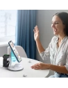Kup Bezdrátová magnetická nabíječka Choetech T586-F MagSafe 3w1 pro iPhone/AirPods/Apple Watch bílá - CHT146 - {ean13} - Sklep Home Screen