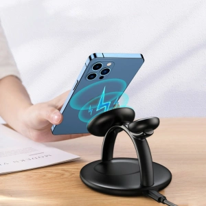 Buy Choetech T587-F Wireless Charger 3in1 iPhone 12/13/14, AirPods Pro, Apple Watch black - CHT150 - {ean13} - Home Screen Store Europe