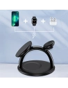 Buy Choetech T587-F Wireless Charger 3in1 iPhone 12/13/14, AirPods Pro, Apple Watch black - CHT150 - {ean13} - Home Screen Store Europe