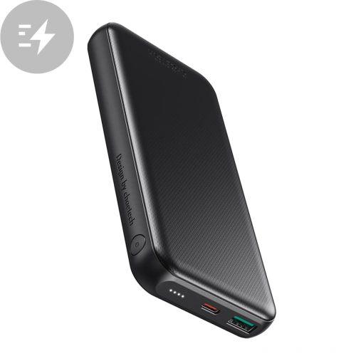 Buy Choetech 10000mAh Powerbank 18W QC PD USB-A/USB-C black - CHT152 - {ean13} - Home Screen Store Europe