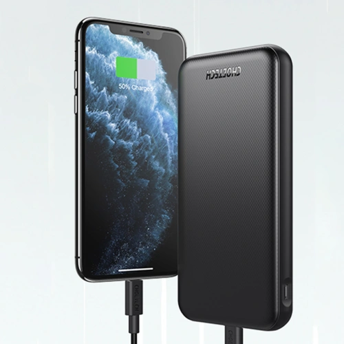 Kup Choetech Powerbank 10000mAh 18W QC PD USB-A/USB-C schwarz - CHT152 - {ean13} - Sklep Home Screen