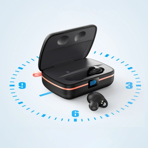 Kup Choetech TWS Kopfhörer BH-T05 wasserdicht mit Solarpanel und 2500mAh Powerbank schwarz - CHT153 - {ean13} - Sklep Home Screen