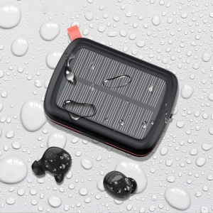 Buy Choetech BH-T05 TWS Earphones waterproof, solar charger, powerbank 2500mAh black - CHT153 - {ean13} - Home Screen Store Europe