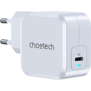Buy Choetech PD8007 Wall Charger USB-C 45W PPS/PD white - CHT155 - {ean13} - Home Screen Store Europe