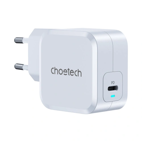 Kup Ładowarka sieciowa Choetech PD8007 USB-C 45W PPS/PD biała - CHT155 - {ean13} - Sklep Home Screen
