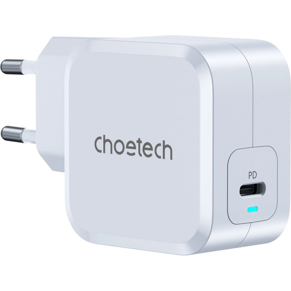 Ładowarka sieciowa Choetech PD8007 USB-C 45W PPS/PD biała