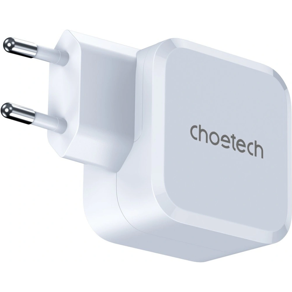 Ładowarka sieciowa Choetech PD8007 USB-C 45W PPS/PD biała