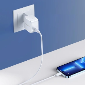 Buy Choetech PD8007 Wall Charger USB-C 45W PPS/PD white - CHT155 - {ean13} - Home Screen Store Europe