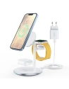 Choetech T585-F Wireless Charger 3in1 iPhone 12/13, AirPods Pro, Apple Watch white