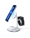 Kup Vezeték nélküli töltőállomás Choetech T585-F 3w1 iPhone 12/13, AirPods Pro, Apple Watch fehér - CHT156 - {ean13} - Sklep Home Screen