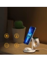 Kup Vezeték nélküli töltőállomás Choetech T585-F 3w1 iPhone 12/13, AirPods Pro, Apple Watch fehér - CHT156 - {ean13} - Sklep Home Screen