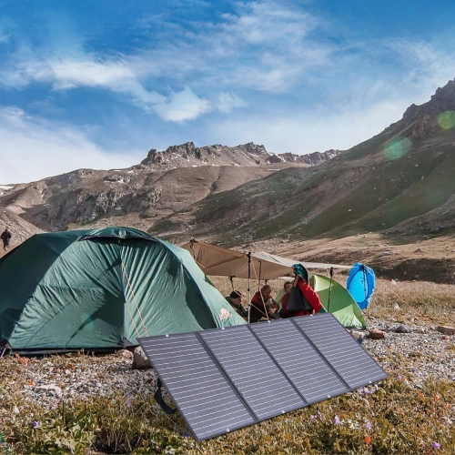 Kup Încărcător solar turistic Choetech SC010 pliabil 160W negru - CHT157 - {ean13} - Sklep Home Screen