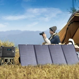 Buy Choetech SC010 Solar Charger Foldable 160W black - CHT157 - {ean13} - Home Screen Store Europe
