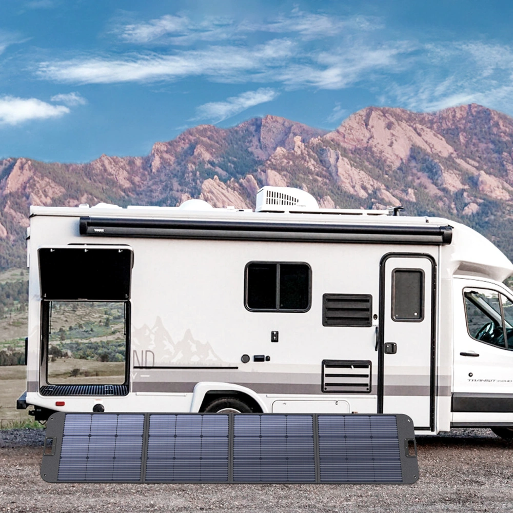 Ładowarka solarna Choetech SC011 200W przenośny panel słoneczny czarny