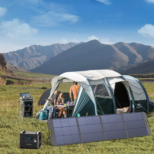 Kup Încărcător solar Choetech SC011 200W panou solar portabil negru - CHT158 - {ean13} - Sklep Home Screen