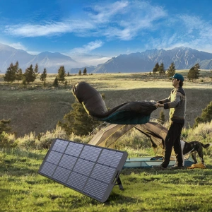 Buy Choetech SC011 Solar Charger 200W black - CHT158 - {ean13} - Home Screen Store Europe