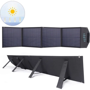 Buy Choetech SC009-V2 Solar Charger Foldable 100W USB-C, 2xUSB-A PD QC black - CHT159 - {ean13} - Home Screen Store Europe