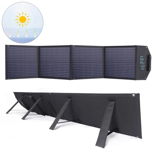 Kup Choetech Solarladegerät SC009-V2 100W faltbar USB-C, 2xUSB-A PD QC schwarz - CHT159 - {ean13} - Sklep Home Screen
