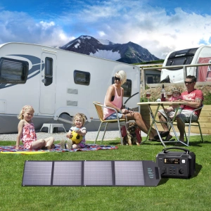 Buy Choetech SC009-V2 Solar Charger Foldable 100W USB-C, 2xUSB-A PD QC black - CHT159 - {ean13} - Home Screen Store Europe