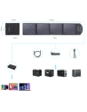 Buy Choetech SC009-V2 Solar Charger Foldable 100W USB-C, 2xUSB-A PD QC black - CHT159 - {ean13} - Home Screen Store Europe