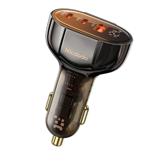 Kup Încărcător auto Mcdodo CC-2310 2xUSB-C + USB-A cu display 100W - MDD140 - {ean13} - Sklep Home Screen