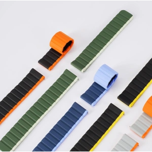 Kup Panglica magnetică Dux Ducis Strap 22mm Versiunea LD Galaxy Watch 3 45mm/S3/Huawei Watch Ultimate/GT3 SE 46mm negru-portocalie - DDS1720 - {ean13} - Sklep Home Screen