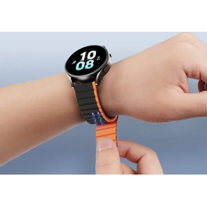 Kup Panglica magnetică Dux Ducis Strap 22mm Versiunea LD Galaxy Watch 3 45mm/S3/Huawei Watch Ultimate/GT3 SE 46mm negru-portocalie - DDS1720 - {ean13} - Sklep Home Screen