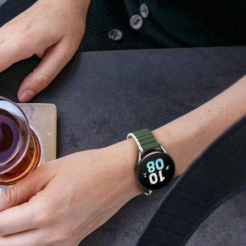 Kup Pasek magnetic Dux Ducis Strap (20mm LD Version) Samsung Galaxy Watch 6 Pro/6/6 Classic/5 Pro/5/5 Classic verde - DDS1722 - {ean13} - Sklep Home Screen