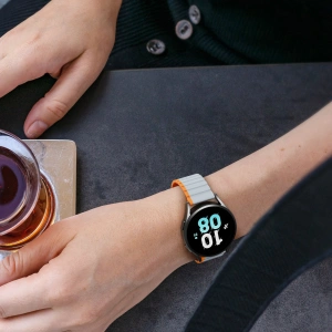 Dux Ducis Magnetic Strap (20mm LD Version) Samsung Galaxy Watch 6 Pro/6/6 Classic/5 Pro/5/5 Classic gray-orange