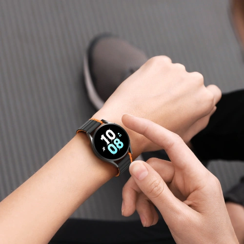 Buy Dux Ducis Magnetic Strap (20mm LD Version) Samsung Galaxy Watch 6 Pro/6/6 Classic/5 Pro/5/5 Classic black-orange - DDS1725 - {ean13} - Home Screen Store Europe