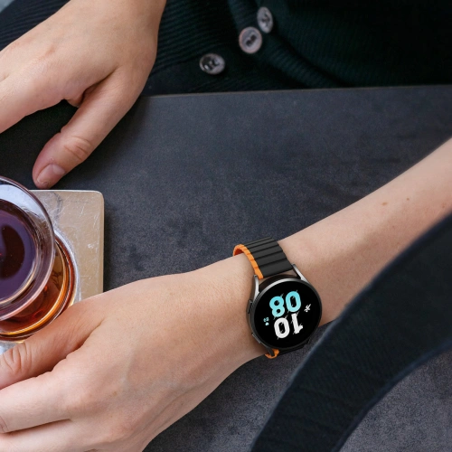 Buy Dux Ducis Magnetic Strap (20mm LD Version) Samsung Galaxy Watch 6 Pro/6/6 Classic/5 Pro/5/5 Classic black-orange - DDS1725 - {ean13} - Home Screen Store Europe