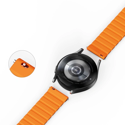 Buy Dux Ducis Magnetic Strap (20mm LD Version) Samsung Galaxy Watch 6 Pro/6/6 Classic/5 Pro/5/5 Classic black-orange - DDS1725 - {ean13} - Home Screen Store Europe