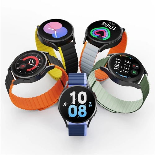 Buy Dux Ducis Magnetic Strap (20mm LD Version) Samsung Galaxy Watch 6 Pro/6/6 Classic/5 Pro/5/5 Classic black-yellow - DDS1726 - {ean13} - Home Screen Store Europe