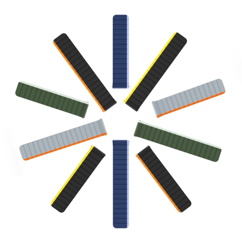Buy Dux Ducis Magnetic Strap (20mm LD Version) Samsung Galaxy Watch 6 Pro/6/6 Classic/5 Pro/5/5 Classic black-yellow - DDS1726 - {ean13} - Home Screen Store Europe
