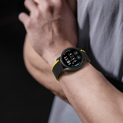 Buy Dux Ducis Magnetic Strap (20mm LD Version) Samsung Galaxy Watch 6 Pro/6/6 Classic/5 Pro/5/5 Classic black-yellow - DDS1726 - {ean13} - Home Screen Store Europe