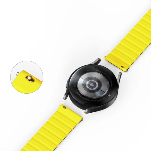 Buy Dux Ducis Magnetic Strap (20mm LD Version) Samsung Galaxy Watch 6 Pro/6/6 Classic/5 Pro/5/5 Classic black-yellow - DDS1726 - {ean13} - Home Screen Store Europe