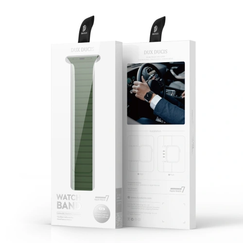 Kup Magnetischer Dux Ducis Strap (LD Version) Apple Watch 4/5/6/7/SE/8/9/Ultra 44/45/49mm grün - DDS1727 - {ean13} - Sklep Home Screen