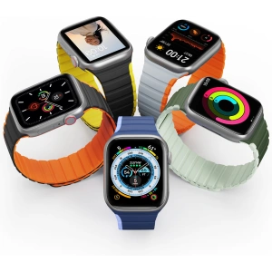 Kup Magnetischer Dux Ducis Strap (LD Version) Apple Watch 4/5/6/7/SE/8/9/Ultra 44/45/49mm blau - DDS1728 - {ean13} - Sklep Home Screen