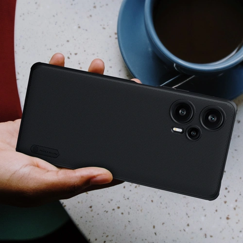 Buy Nillkin Super Frosted Shield Pro Xiaomi Redmi Note 12 Turbo/Poco F5 black - NLK1146 - {ean13} - Home Screen Store Europe