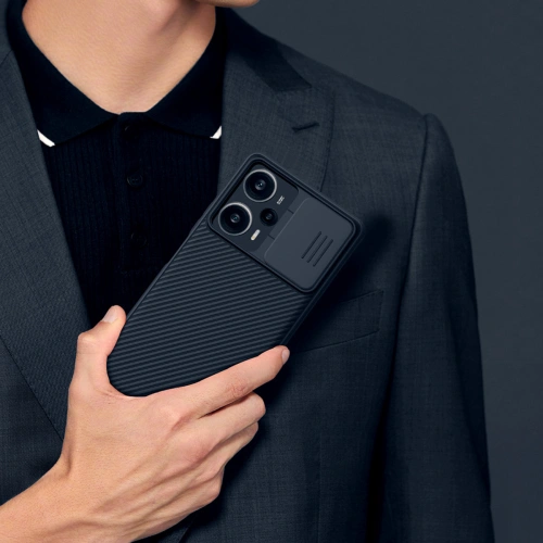 Kup Nillkin Xiaomi Tasche CamShield Pro Redmi Note 12 Turbo/Poco F5 schwarz - NLK1149 - {ean13} - Sklep Home Screen