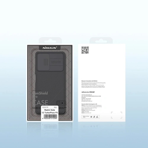 Buy Nillkin CamShield Pro Xiaomi Redmi Note 12 Turbo/Poco F5 black - NLK1149 - {ean13} - Home Screen Store Europe