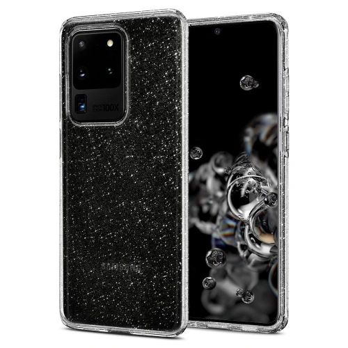 Kup Etui Spigen Liquid Crystal Samsung Galaxy S20 Ultra Glitter Crystal - SPN545CL - {ean13} - Sklep Home Screen