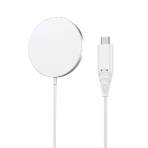 Buy Choetech Wireless Charger H046+T518-F 15W Qi MagSafe white - CHT161 - {ean13} - Home Screen Store Europe