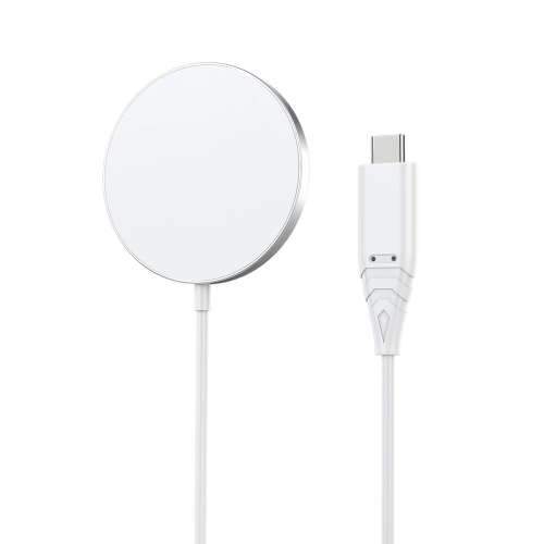 Kup Încărcător wireless Choetech H046+T518-F 15W Qi MagSafe alb - CHT161 - {ean13} - Sklep Home Screen