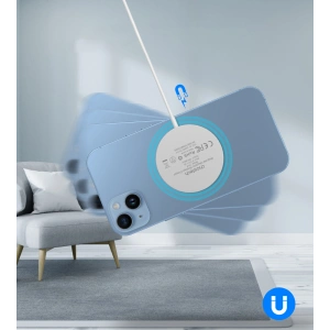Kup Ładowarka bezprzewodowa Choetech H046+T518-F 15W Qi MagSafe biała - CHT161 - {ean13} - Sklep Home Screen